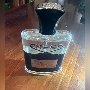 Creed Aventus Black and Clear Bottle